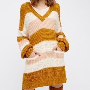 Free People Babette Mini Sweater Dress
